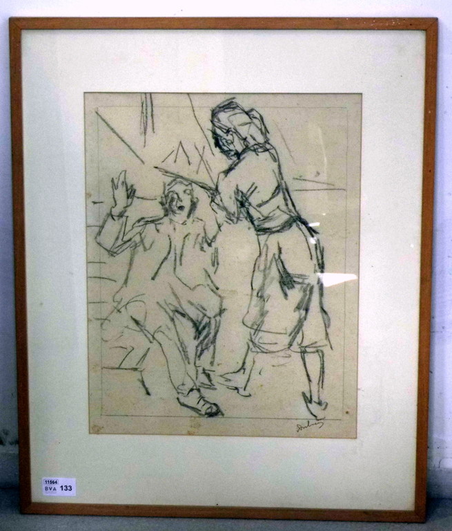 Erasmus Bernhard van Dulmen Krumpelman, Gesigneerde tekening kopen? Bied vanaf 1!
