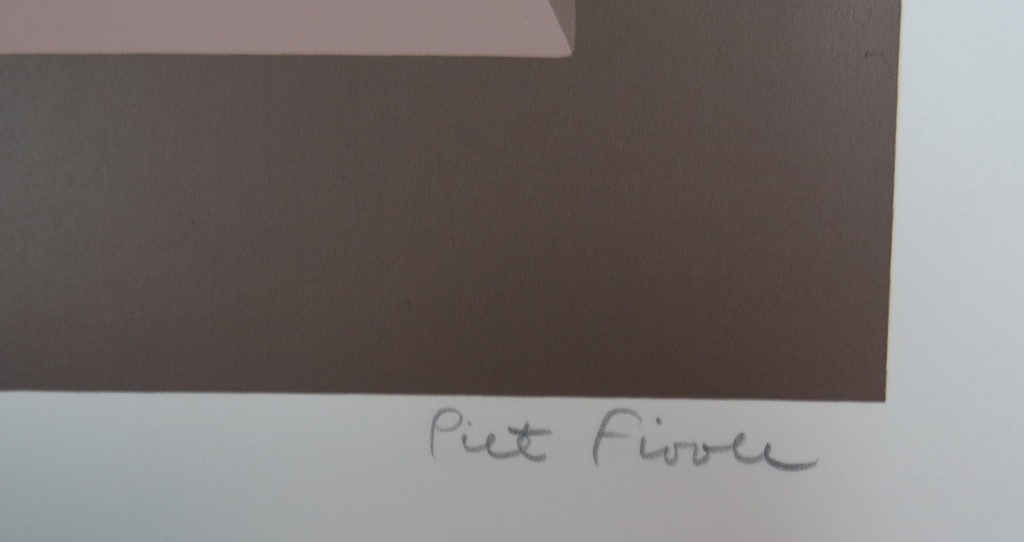 Piet Fioole: Zeefdruk, Raam I kopen? Bied vanaf 20!