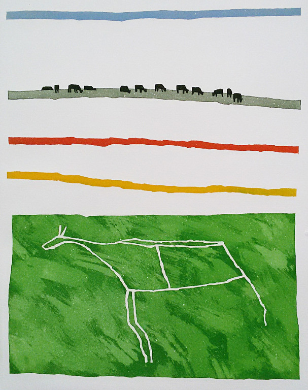 Harrie Gerritz - Het verleden, het heden, aquatint ets kopen? Bied vanaf 65!