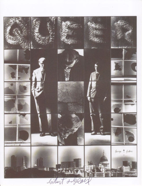 Gilbert & George: Handgesigneerde foto, titel verkocht voor € 35!