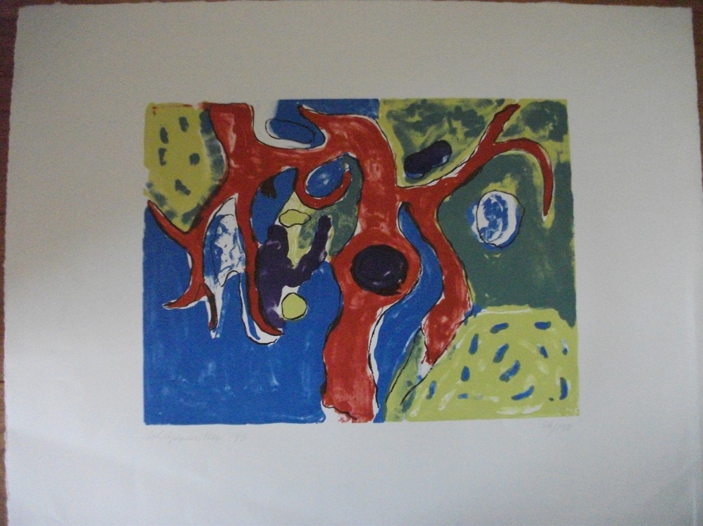 Gerard Schäperkötter, zeefdruk, z.t. verkocht voor € 35!