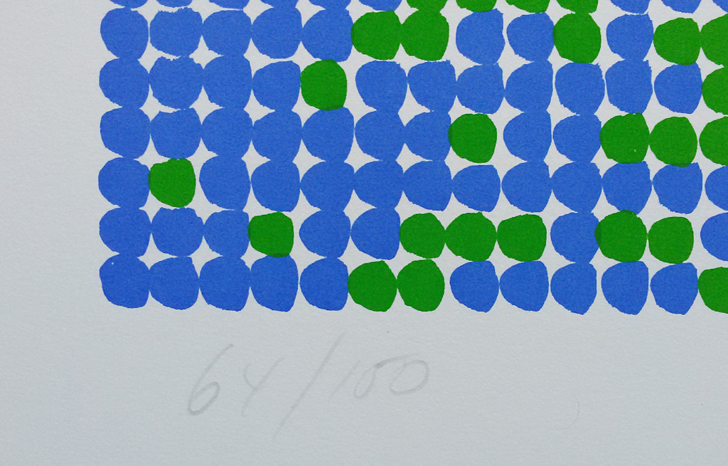 David Roth - Abtracte voorstelling, zeefdruk kopen? Bied vanaf 215!