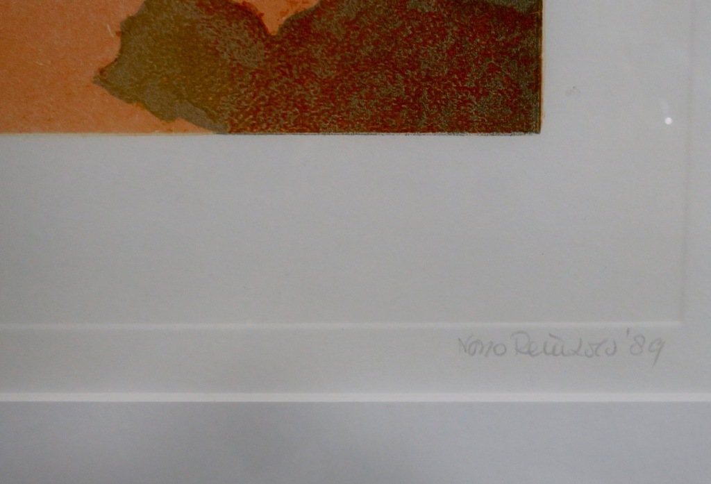 Nono Reinhold: Ets, Memoire D'été - Ingelijst kopen? Bied vanaf 50!