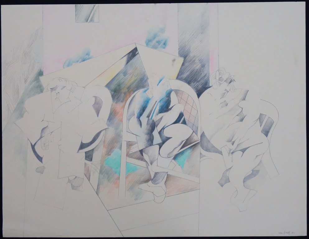 Pierre van Soest: Potloodtekening, Zonder titel kopen? Bied vanaf 80!