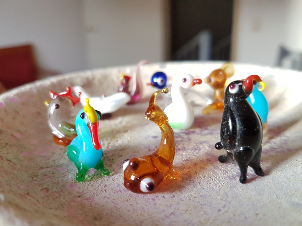 Murano zoo miniature glas anno 1945/50 set van  10 pz kopen? Bied vanaf 1!