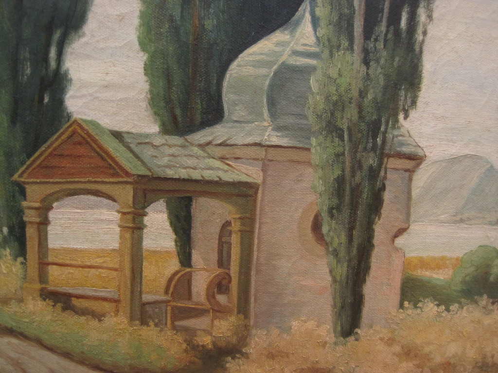 G. Dulle 1874-1969 Magisch realisme "Italie Toscane" olieverf ca 1930 kopen? Bied vanaf 1!