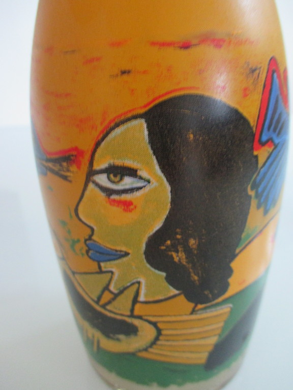 Corneille:glazen, 3 x La Femme et la Tour 2002, 2 x le tigre amoureux 1993, homm kopen? Bied vanaf 8!