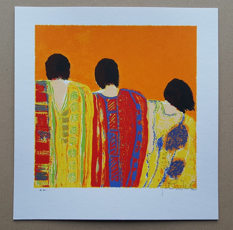 Marjolein van Ginkel - Zeefdruk op papier - E/A  kopen? Bied vanaf 1!