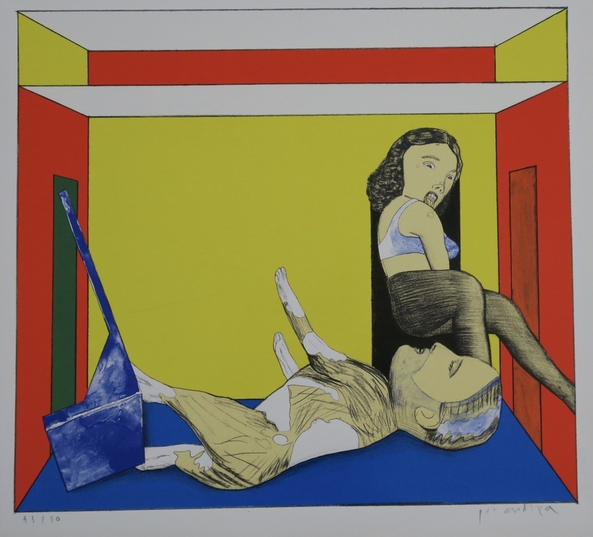 Pat Andrea: Litho, Zonder titel kopen? Bied vanaf 50!