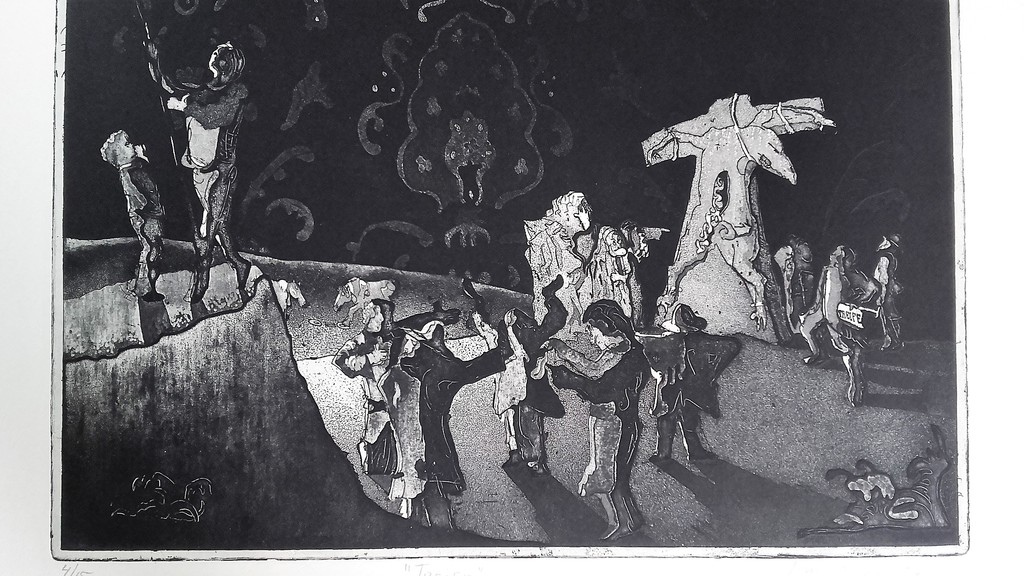 Jan Prins - Treife - Gesigneerd 84 - Ets kopen? Bied vanaf 1!