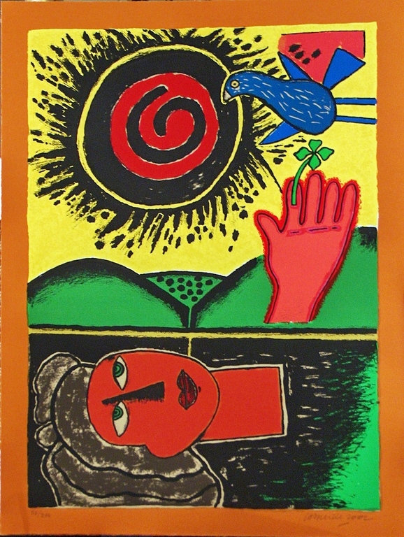 Corneille - 2 zeefdrukken uit Soleil cou Coupe - 2002 kopen? Bied vanaf 225!