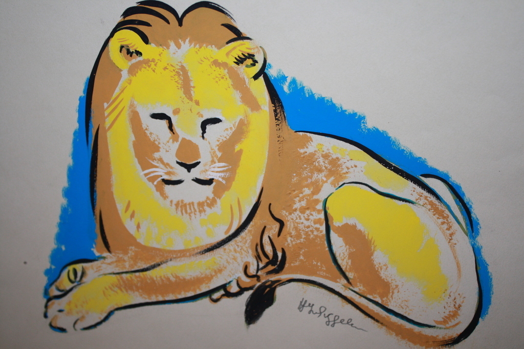 Harry j van Piggelen -  Qouache op papier.... kopen? Bied vanaf 1!