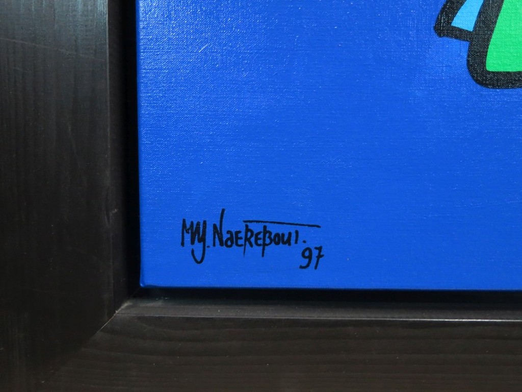 Marianne Naerebout: Acryl op doek, Zonder Titel  kopen? Bied vanaf 400!