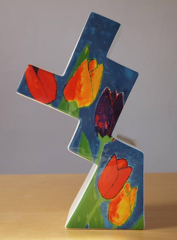 Janine Lokhorst voor Schoonhoven Keramiek - twee tulpenvazen kopen? Bied vanaf 30!