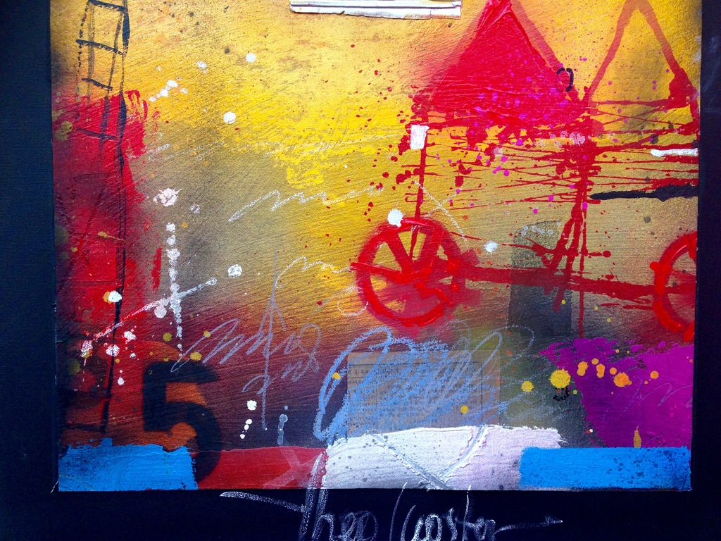 Theo koster, gemengde techniek, on the move kopen? Bied vanaf 1!