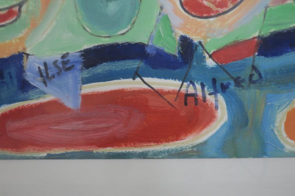 Meertje Kaal: Olieverf op papier, Ilse Alfred - Ingelijst kopen? Bied vanaf 1!