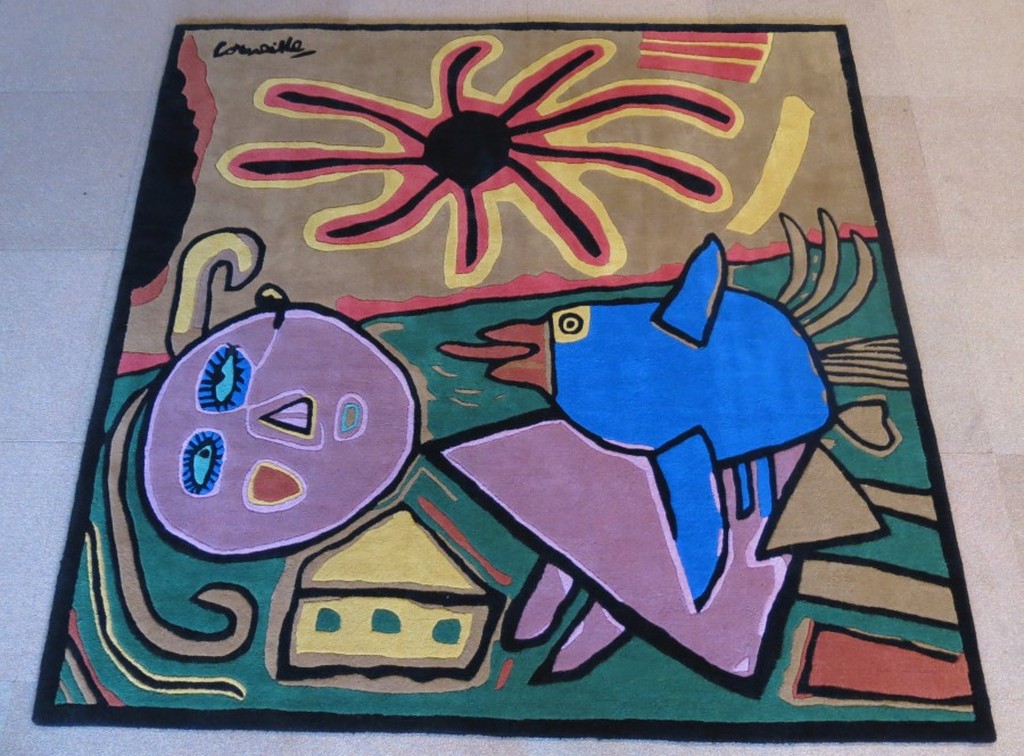 Corneille: Tapijt, L'Oiseau Bleu, Grand Soleil - groot kopen? Bied vanaf 650!