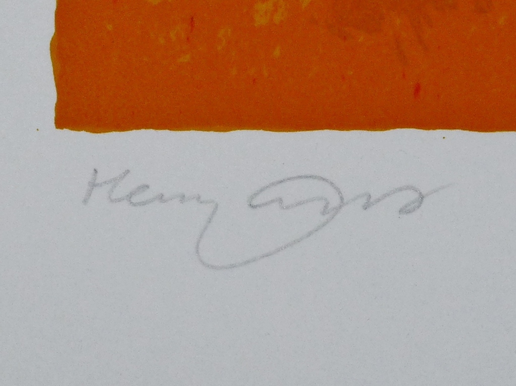 Toon Hermans: Zeefdruk, Landschap met geliefden, Gesigneerd kopen? Bied vanaf 190!