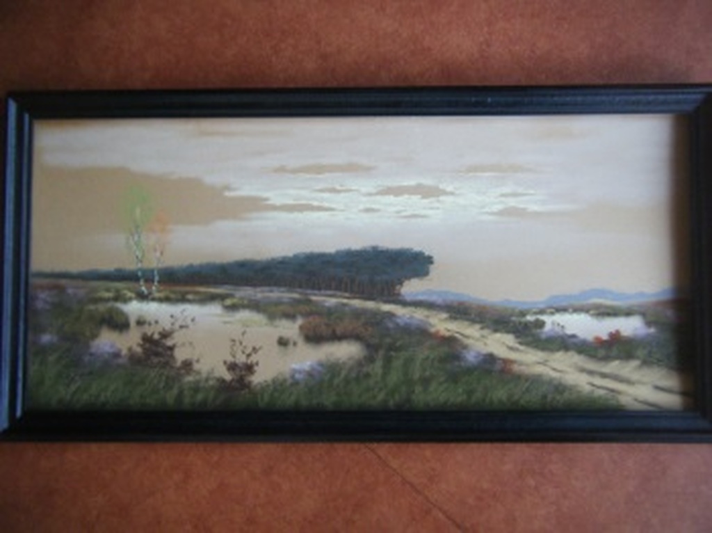 Jan de Groot ,origineel pastel  Veluws landschap kopen? Bied vanaf 1!