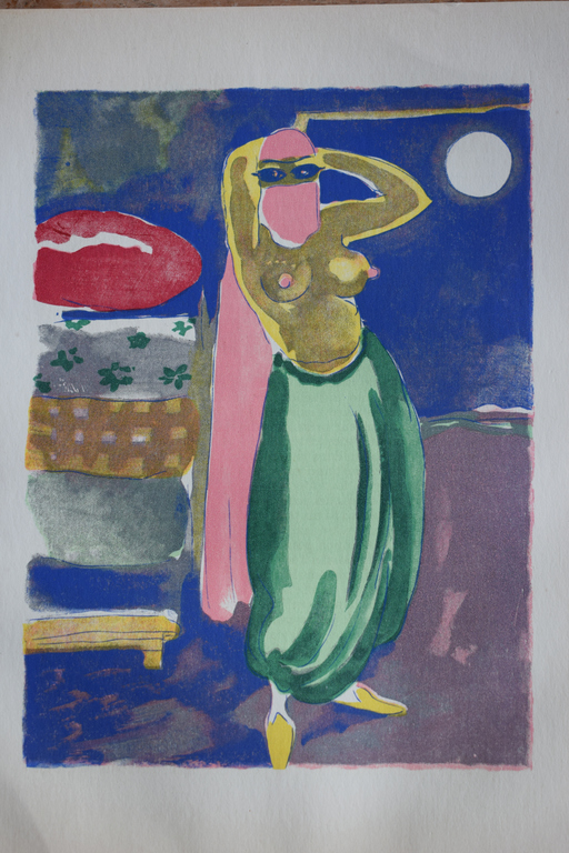 Kees van Dongen - Kees van Dongen - Houtgravure - La Culotte Verte kopen? Bied vanaf 50!