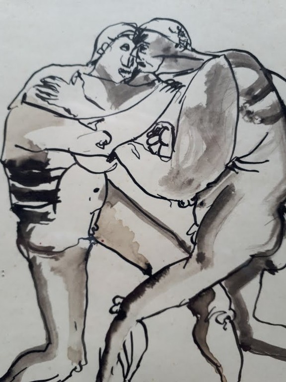 Lucebert - LUCEBERT Oost-Indische inttekening, gesigneerd en gedateerd kopen? Bied vanaf 1!