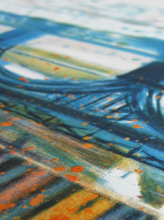 Paul Ambille  - 'Paris, Le pont neuf' - Kleuren litho - Handgesigneerd kopen? Bied vanaf 89!