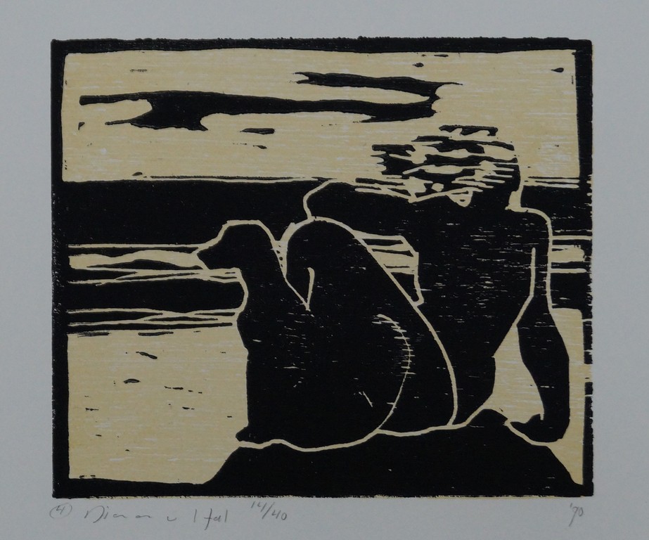 Diana van Hal - drie gesigneerde linosnedes - gelijke oplagenummers - 1990 kopen? Bied vanaf 25!