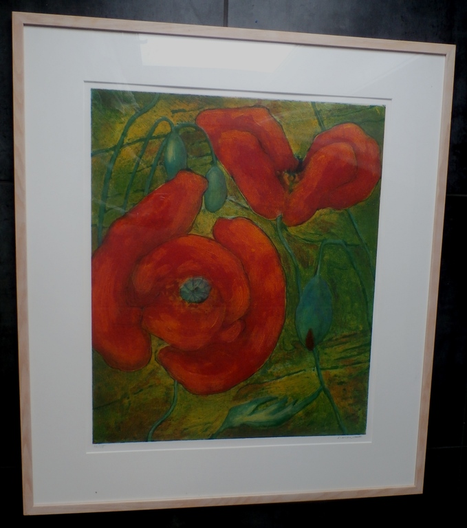 Elmar Gille - Elmar Gille - kleurenets: Klaprozen (groot) kopen? Bied vanaf 95!