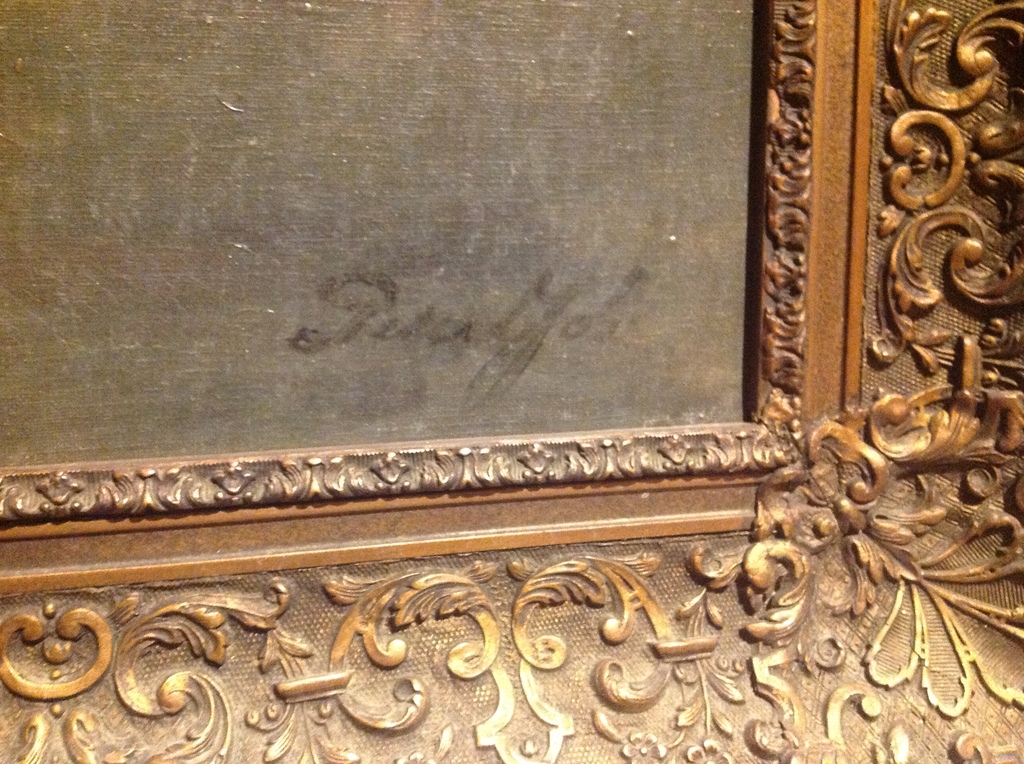 peter job olieverf bloemen in vaas kopen? Bied vanaf 100!