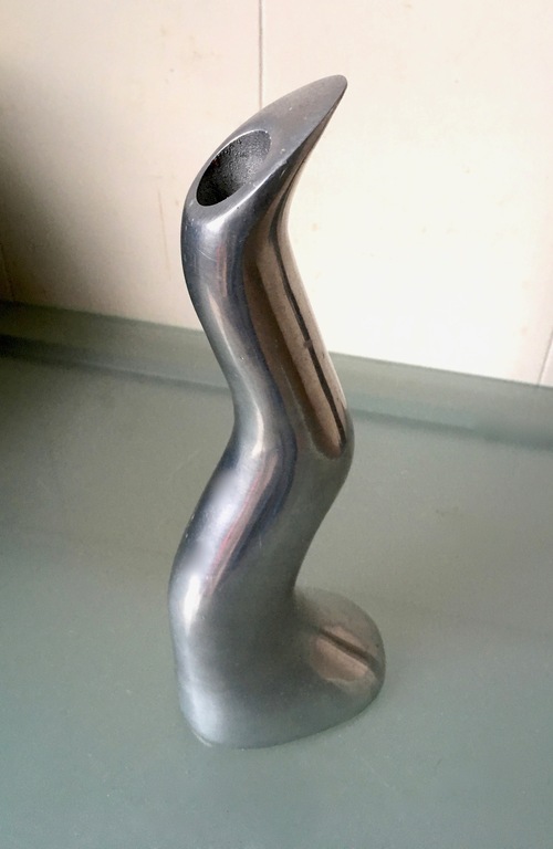 Anna Efverlund - Massief aluminium kandelaar - 1970 kopen? Bied vanaf 19!