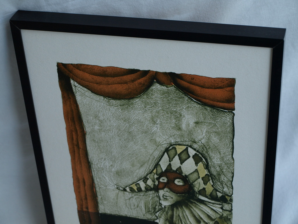 Vladimír Suchánek (1933) : Litho – Nar – Gesigneerd & ingelijst  kopen? Bied vanaf 45!
