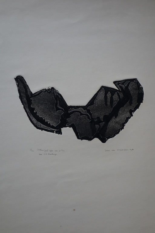 Henc van Maarseveen, ets aquatint in reliefdruk. kopen? Bied vanaf 50!