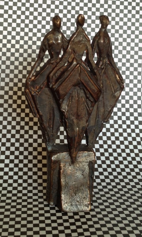 Eric Claus - brons - verkocht voor € 110!