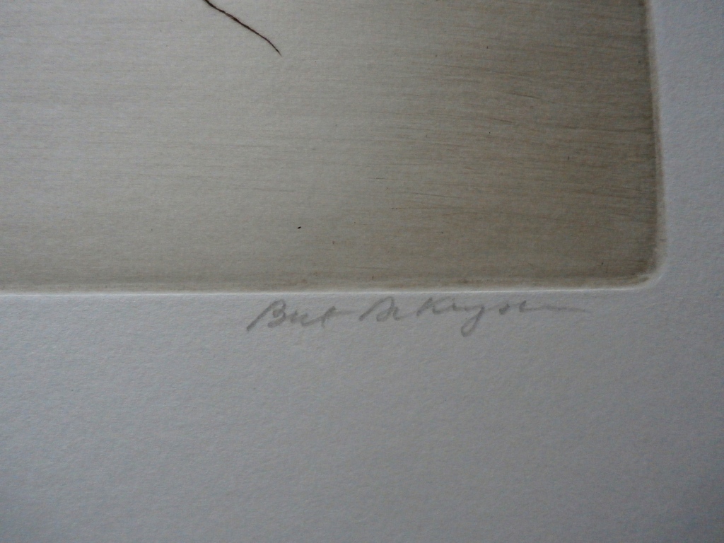 Bert de Keyser - ets: naar naakten van Rembrandt  kopen? Bied vanaf 35!