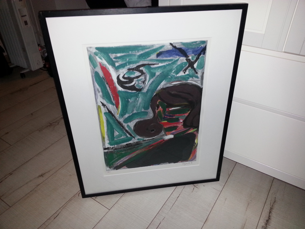 Alphons Freymuth (1940), litho 50/200, hand gesigneerd en genummerd verkocht voor € 95!