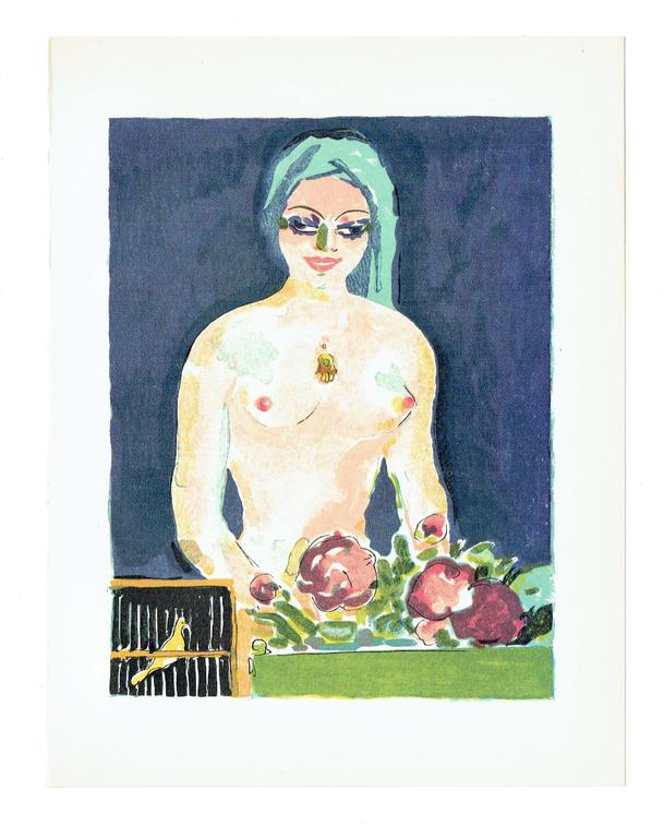 Kees van Dongen, Originele houtgravure uit 1955-" Le balcon fleuri "   kopen? Bied vanaf 75!