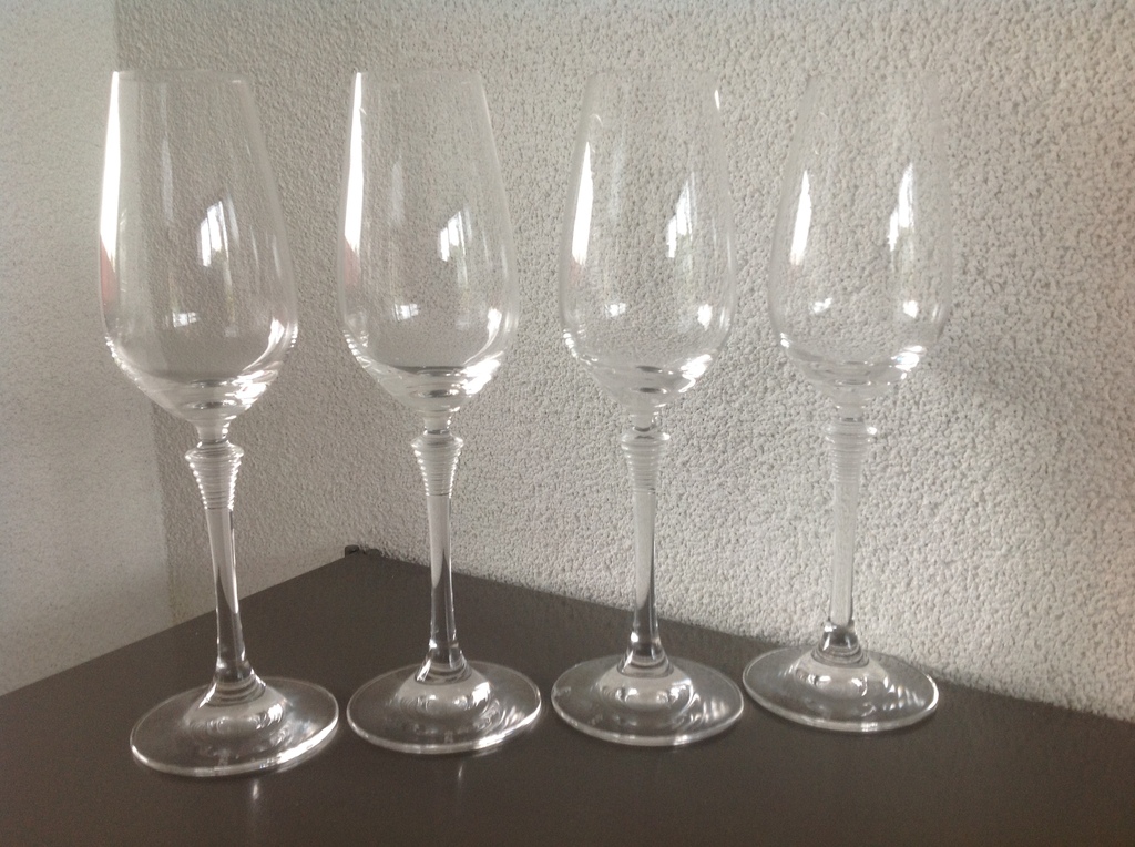 Spiegelau: vier kristallen champagneglazen kopen? Bied vanaf 5!