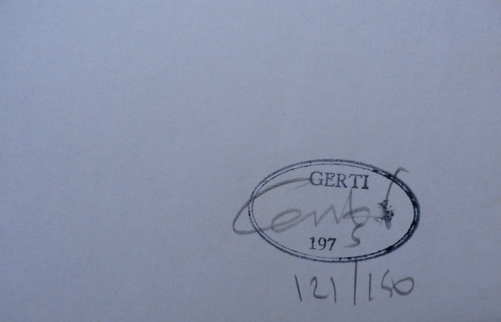 Gerti Bierenbroodspot - litho: Labyrinth - 1975 kopen? Bied vanaf 60!