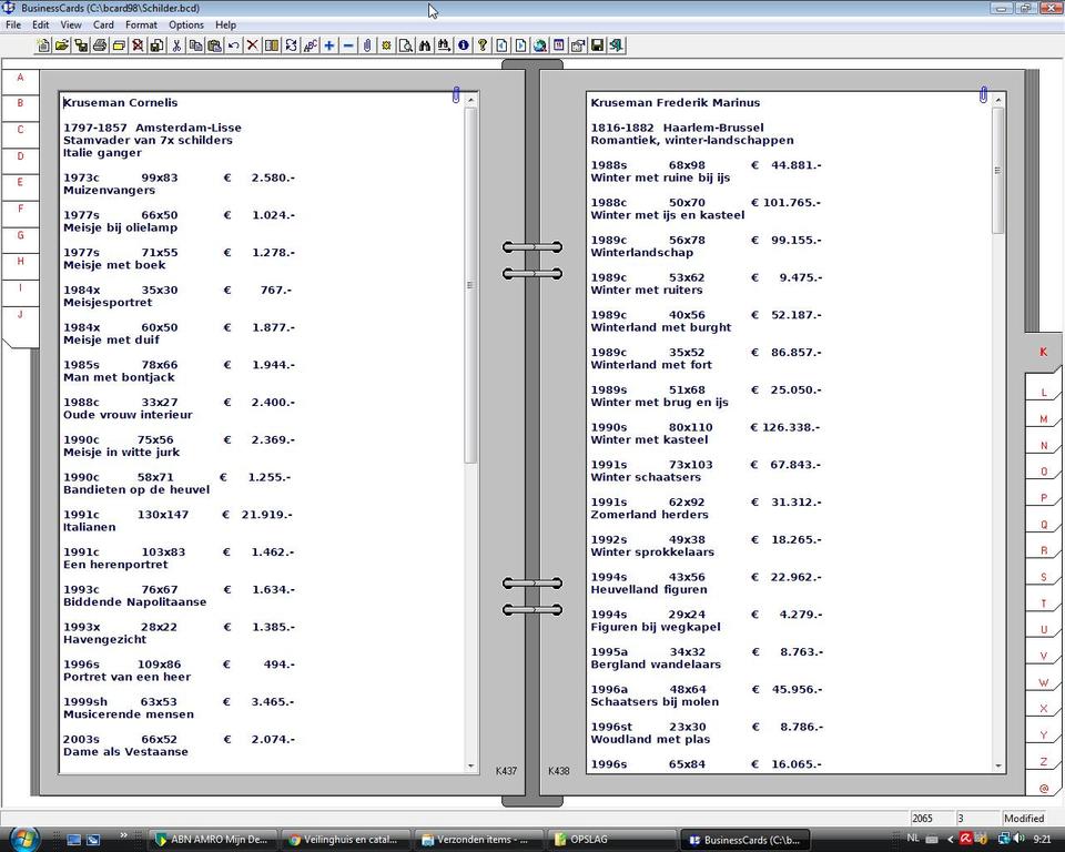 HEEMSKERK LEXICON HOLLANDSE SCHILDERS EN VEILINGOPBRENGSTEN kopen? Bied vanaf 50!