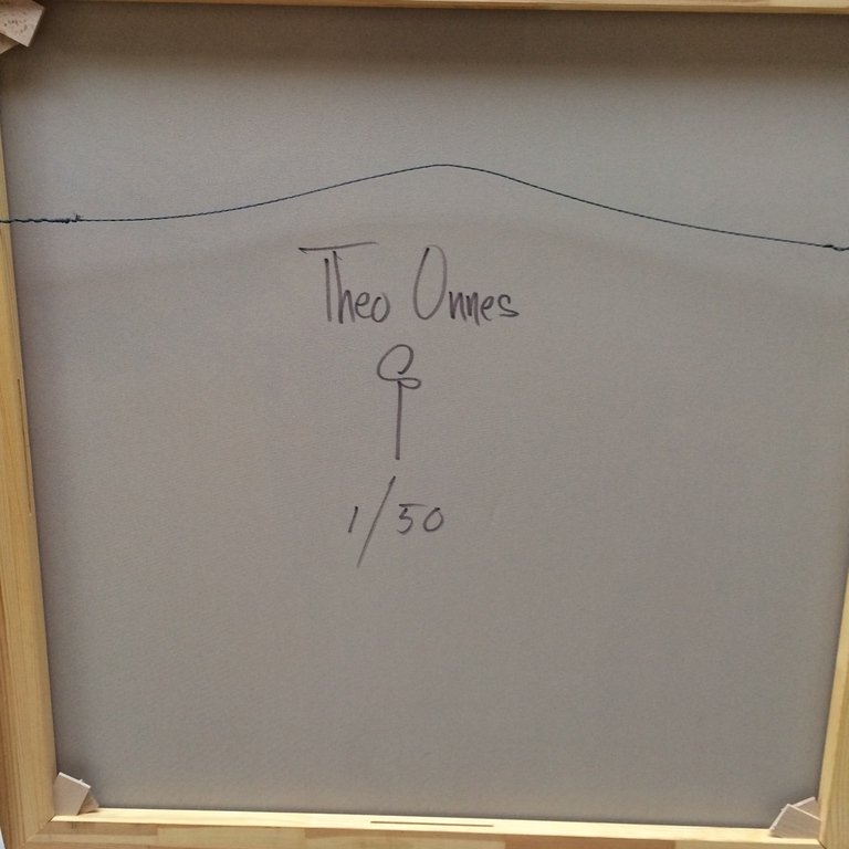 Theo Onnes, Giclee op linnen, met mooie lijst kopen? Bied vanaf 75!