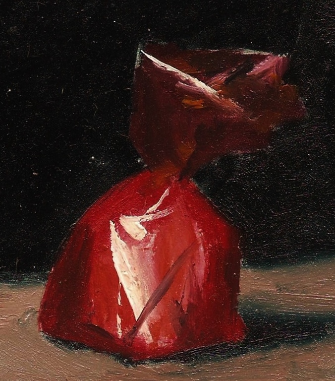 Jiddje, olieverf op paneel, stilleven met kersenbonbons kopen? Bied vanaf 65!