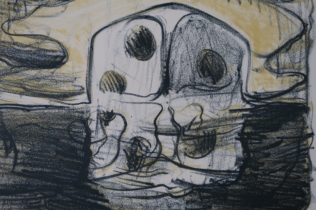 Onbekend gesigneerd: Litho, Zonder titel kopen? Bied vanaf 1!