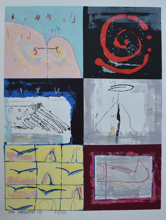 Peter Langenberg - Peter Langenberg # ZES COMPOSITIES # litho, 1993, mint kopen? Bied vanaf 39!