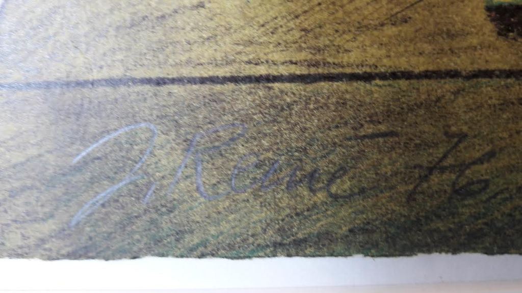 J.Reme , zonder titel, Kleurlitho, kopen? Bied vanaf 1!