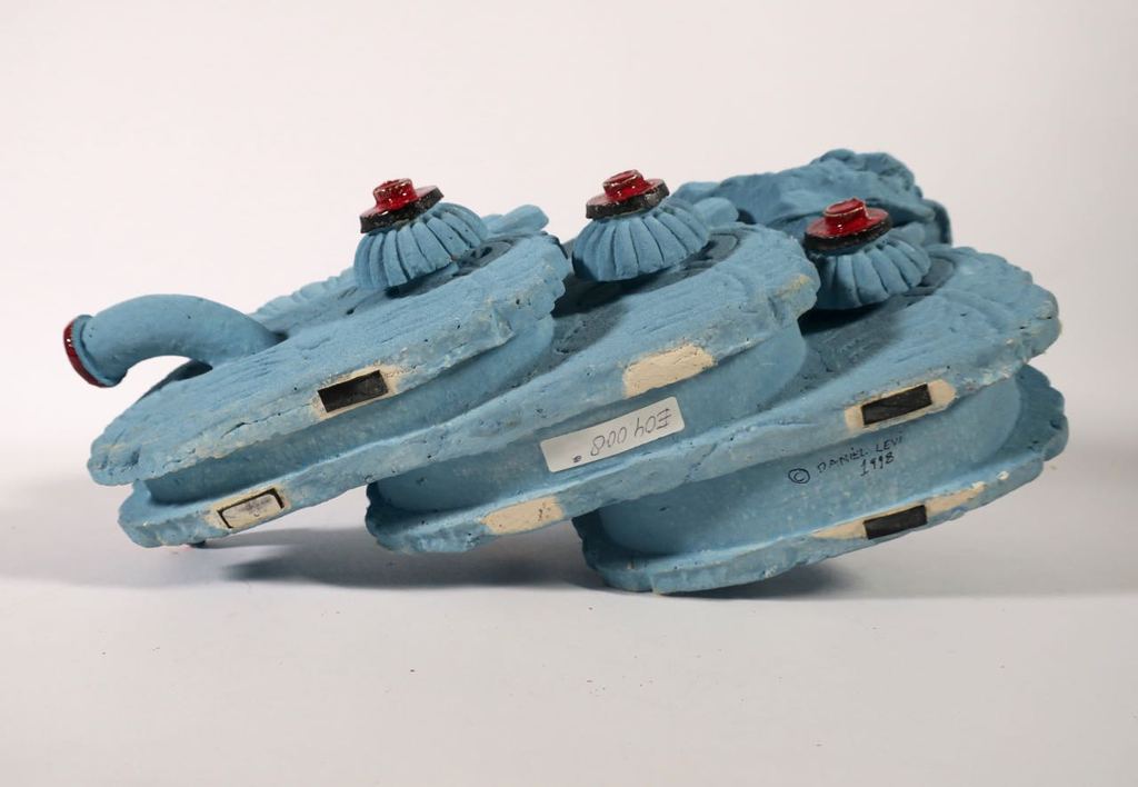 Daniel Levi: Keramiek, Kachel in blauw kopen? Bied vanaf 80!