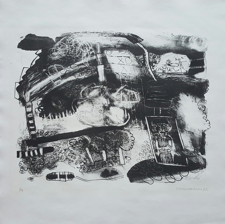 Cobi Doevendans, litho, z.t kopen? Bied vanaf 1!