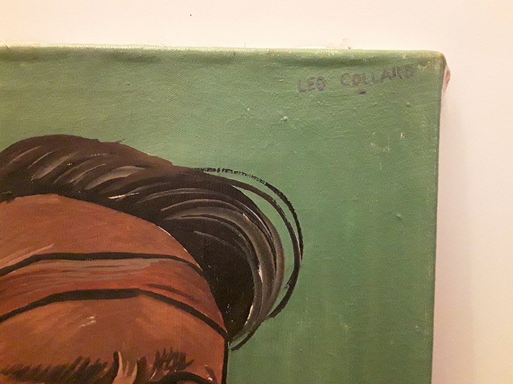 Leo Collard - Leo Collard,indiaan,olie op doek kopen? Bied vanaf 1!