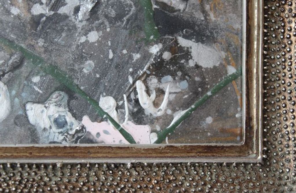 Mijpe, 'Reflection 5', Acryl op papier, Ingelijst kopen? Bied vanaf 75!