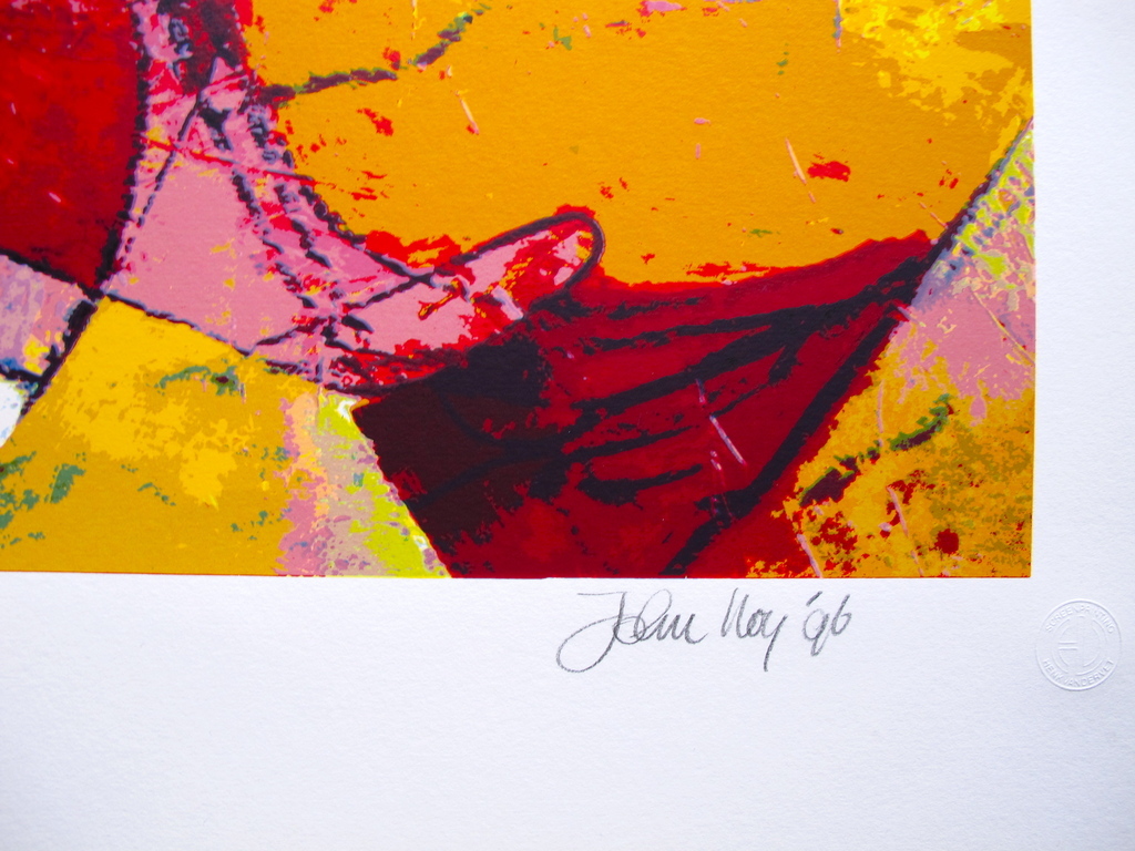 John Noy, zeefdruk, handgesigneerd,  78/120, formaat:75x100 kopen? Bied vanaf 125!