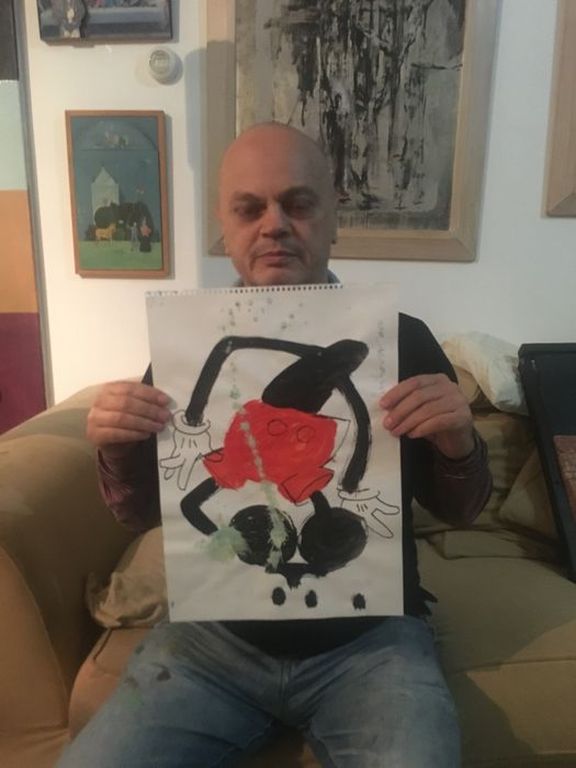 Origineel werk van Peter Klashorst uit Mickey Mouse serie (2016) kopen? Bied vanaf 40!